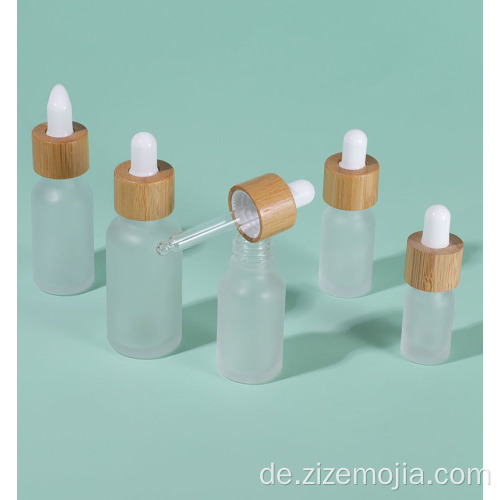 Ätherische Ölflasche 10ml Glas Mattierte Tropfflasche